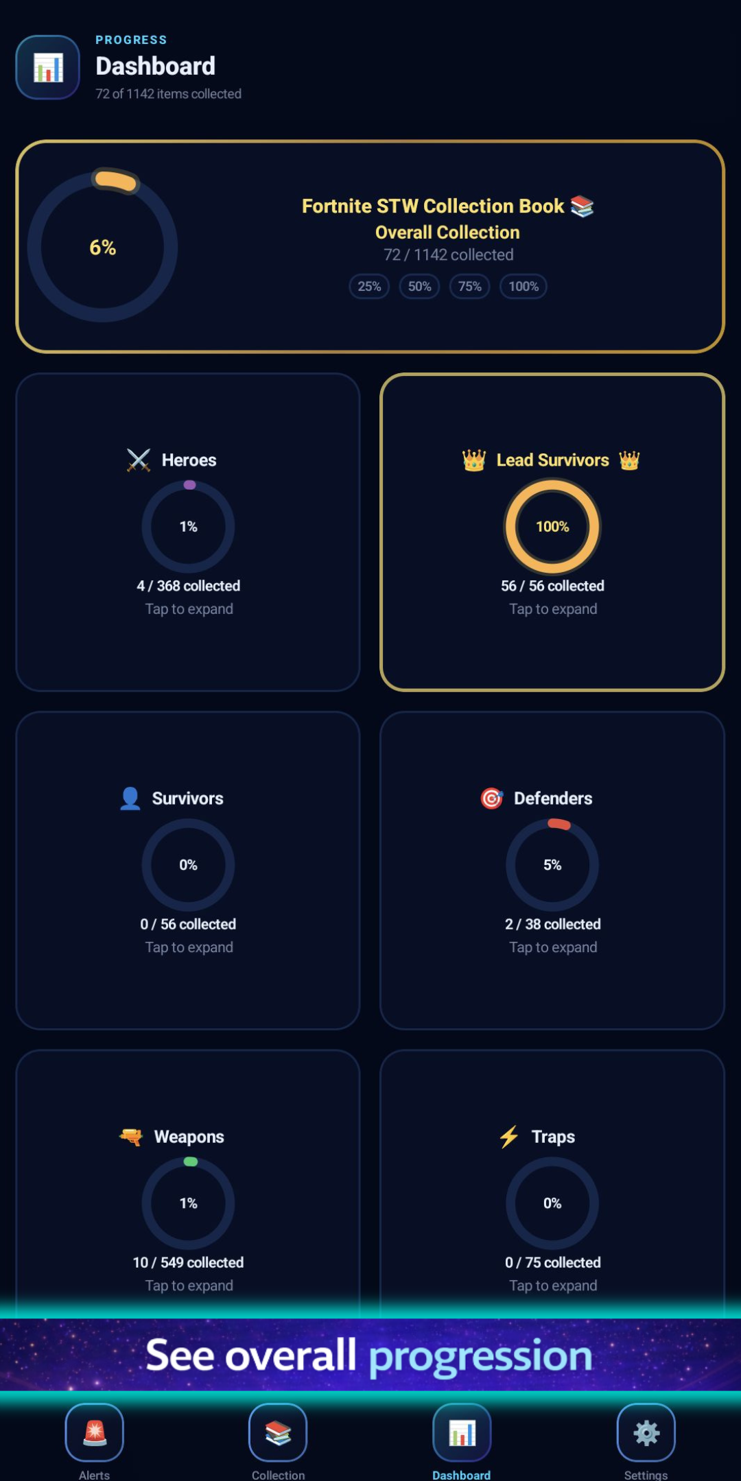 StormBook Dashboard screen preview